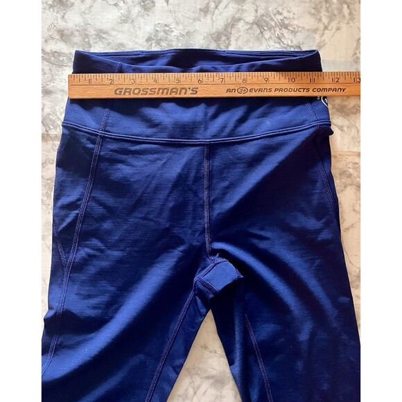 NWT Allbirds Natural Wool Blend Sustainable Legging Womens XS Blue Yoga Workout - Picture 9 of 10